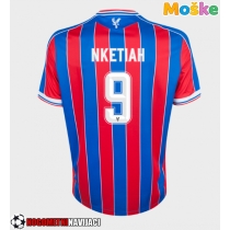 Moške Nogometnih dresov Crystal Palace Eddie Nketiah #9 Domači 2025-26 Kratki rokavi